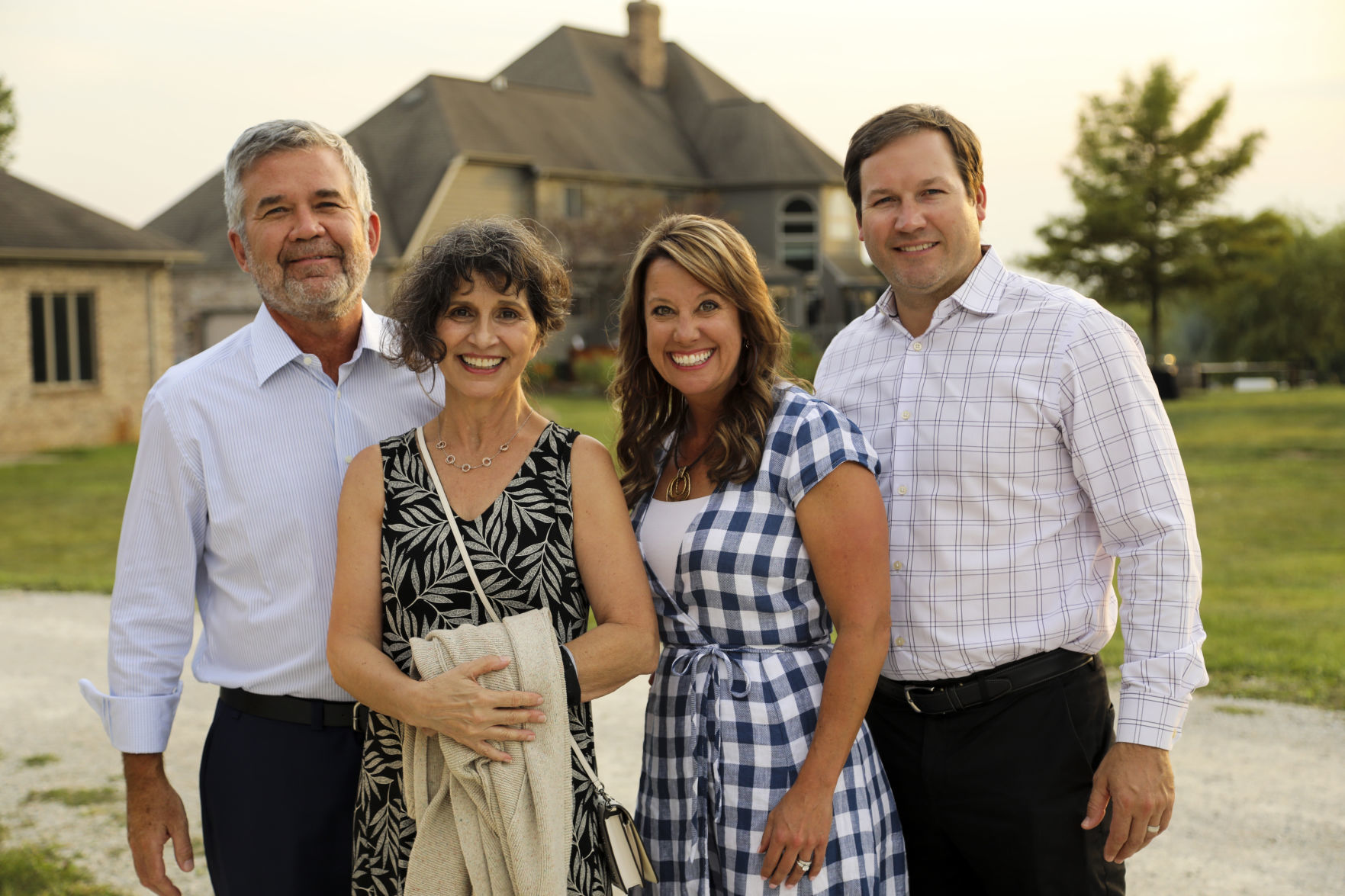 Sarah and Gerard Wirth, Brett and Ali Keller